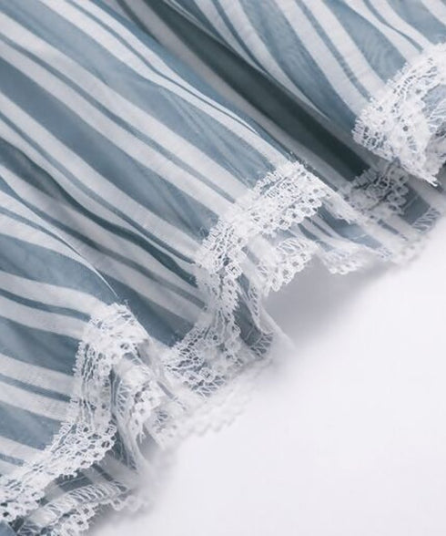 Ruffled off-shoulder blouse